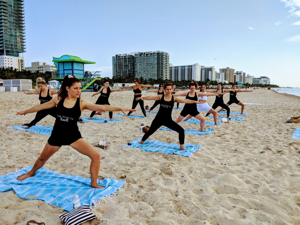 Miami Beach Bachelorette Yoga — Tamara Fayad Yoga